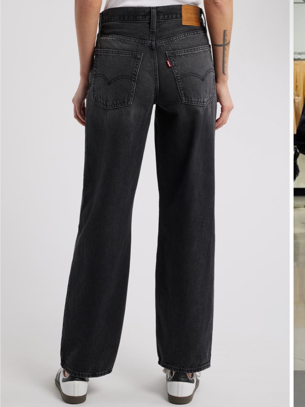 LEVI’S BAGGY DAD STRAIGHT LEG JEANS - Picture 5 of 6